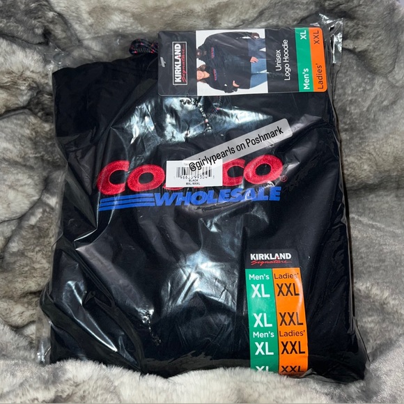 Kirkland Signature Costco Wholesale Logo Unisex Hoodie Sweatshirt NEW - Picture 5 of 13